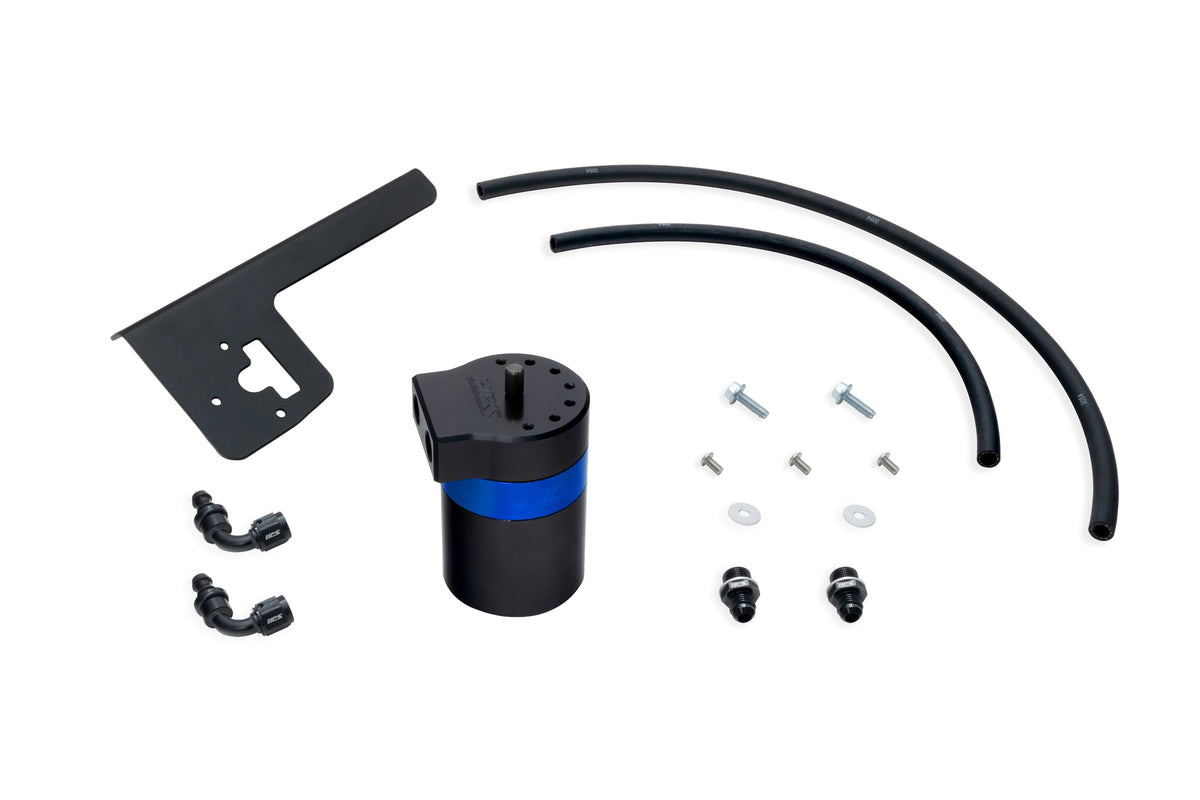 HPS 5FL OZ Aluminum Oil Catch Can Tank Mount Bracket Kit 16-23 Toyota Tacoma 3.5L V6 N300