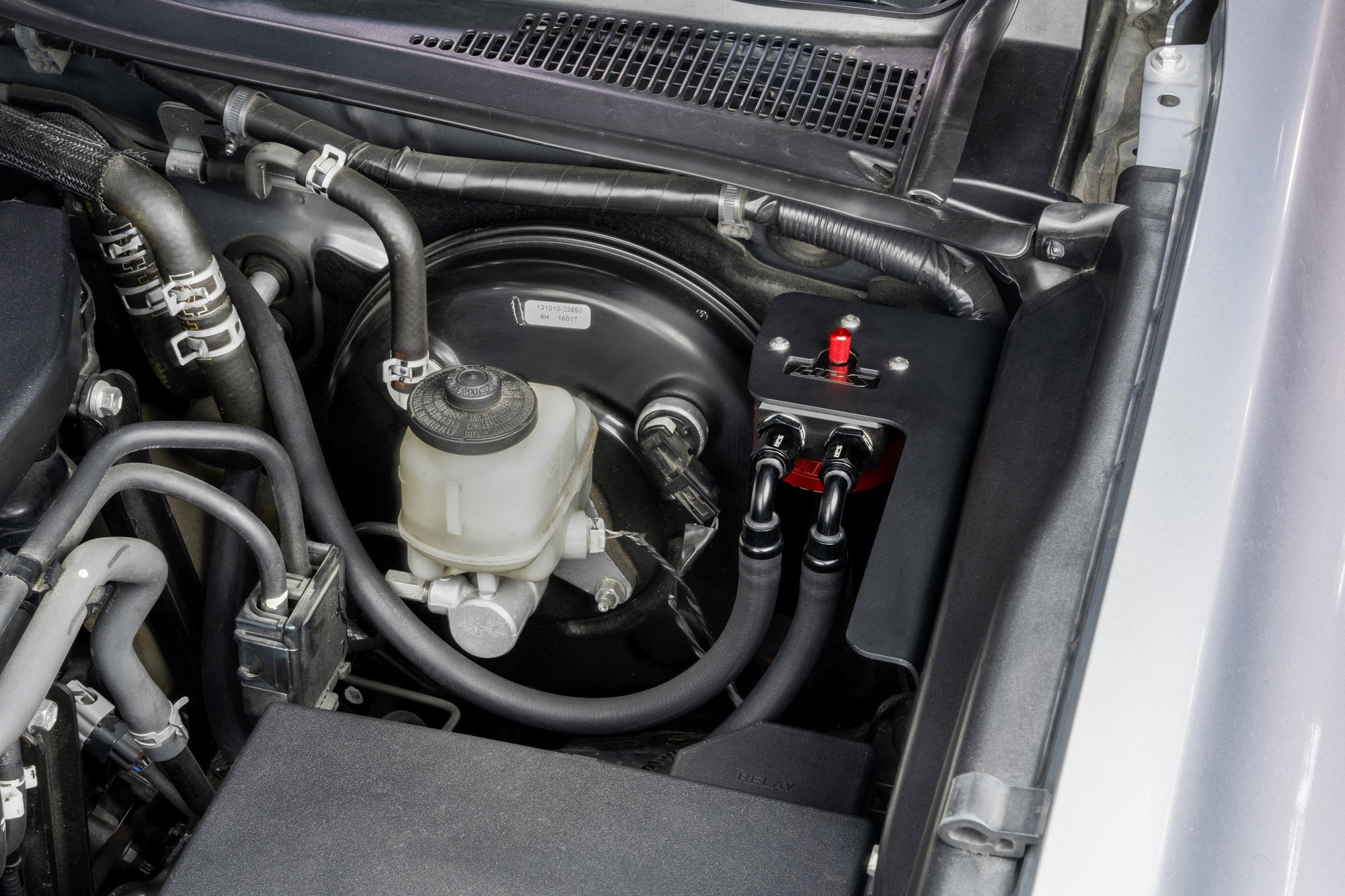 HPS-860-021 HPS 147ML Oil Catch Tank Reservoir w/Mount Bracket For 16-23 Tacoma 3.5L V6