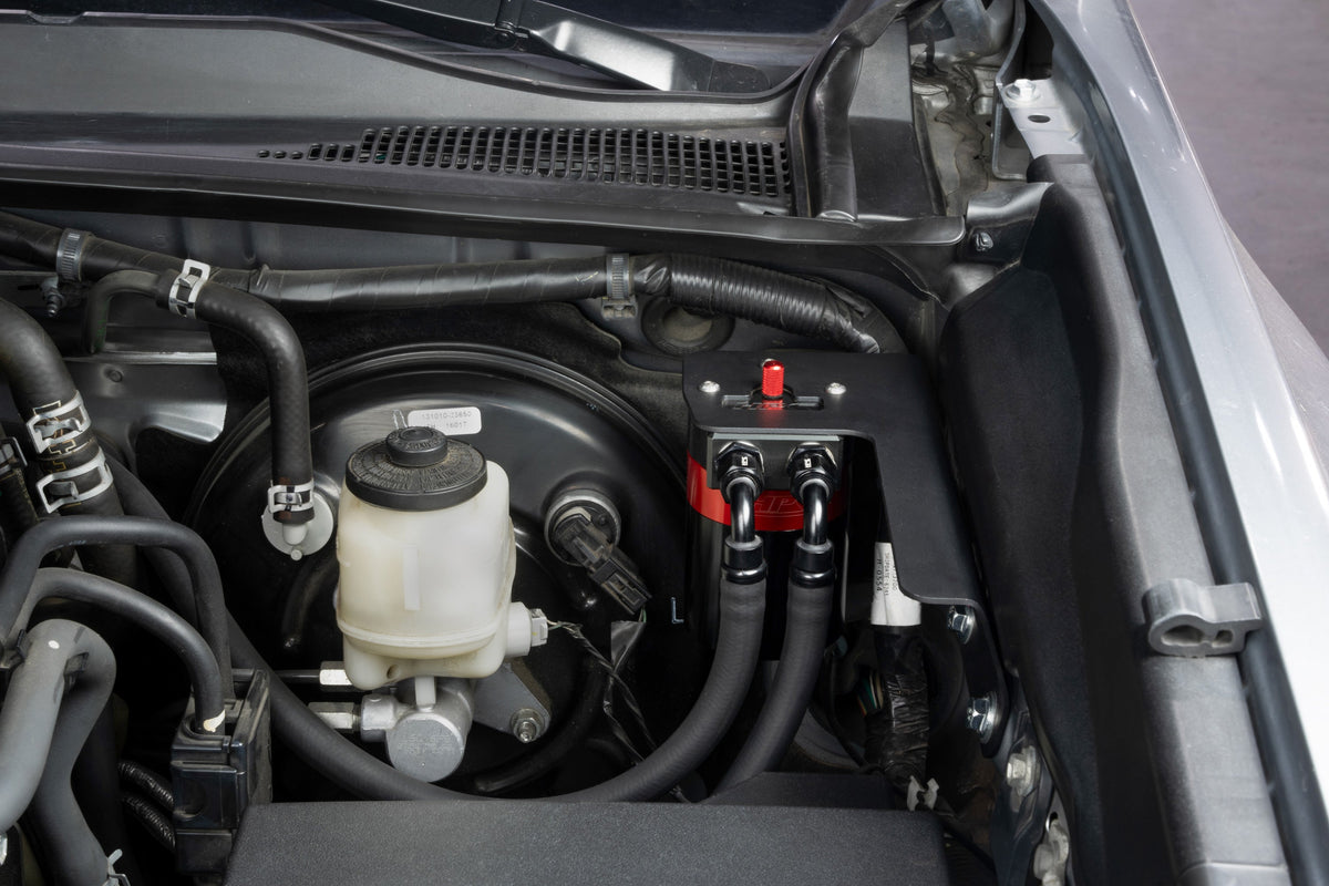 HPS-860-021 HPS 147ML Oil Catch Tank Reservoir w/Mount Bracket For 16-23 Tacoma 3.5L V6