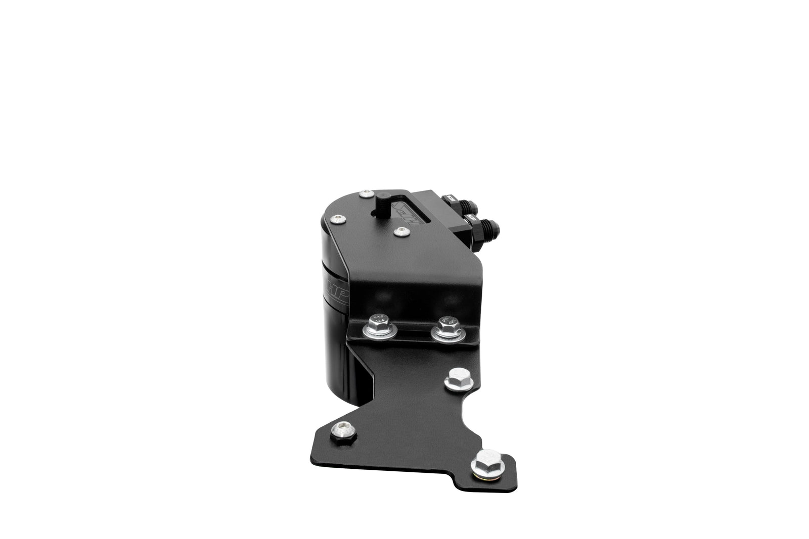 HPS-860-025WB HPS Black Oil Catch Can+Mount Bracket For 06-15 Lexus IS250 IS350 2.5L 3.5L V6