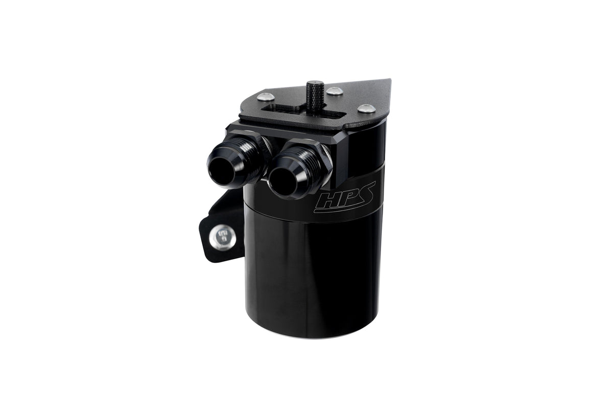 HPS-860-026WB HPS Black Catch Can+Mount Bracket For GEN2 22+ Subaru BRZ/Toyota GR86 FA24D