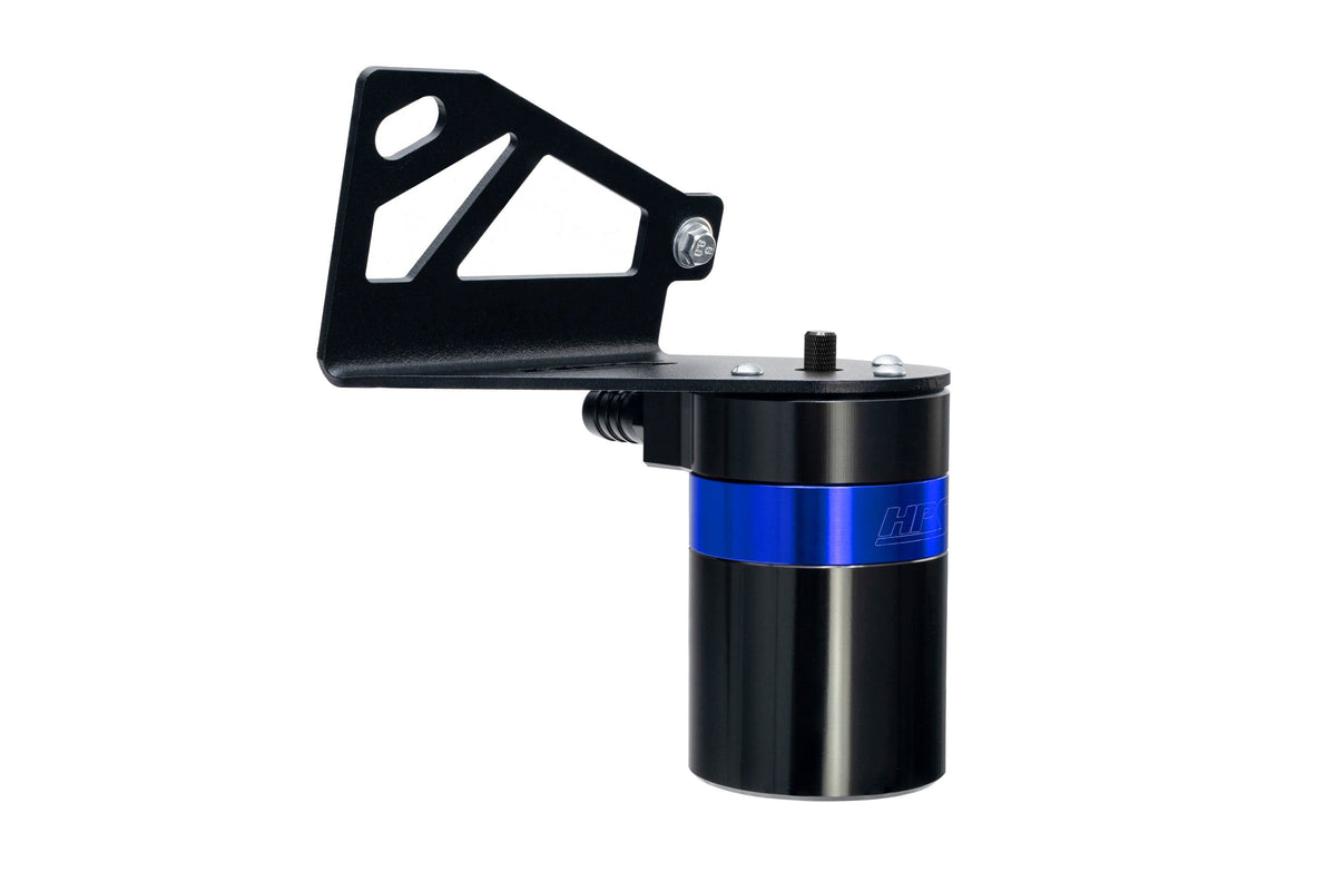 HPS-860-028BL HPS Blue 147ML Oil Catch Can Mount Bracket For 15-20 Ford F-150 2.7L 3.5L V6