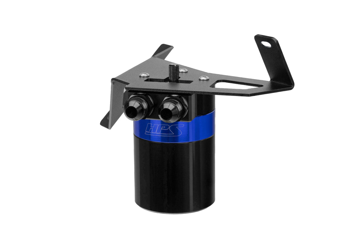 HPS-860-029BL HPS Blue Oil Catch Can Mount Bracket For 18+ Crosstrek 17+ Impreza 2.0L 2.5L