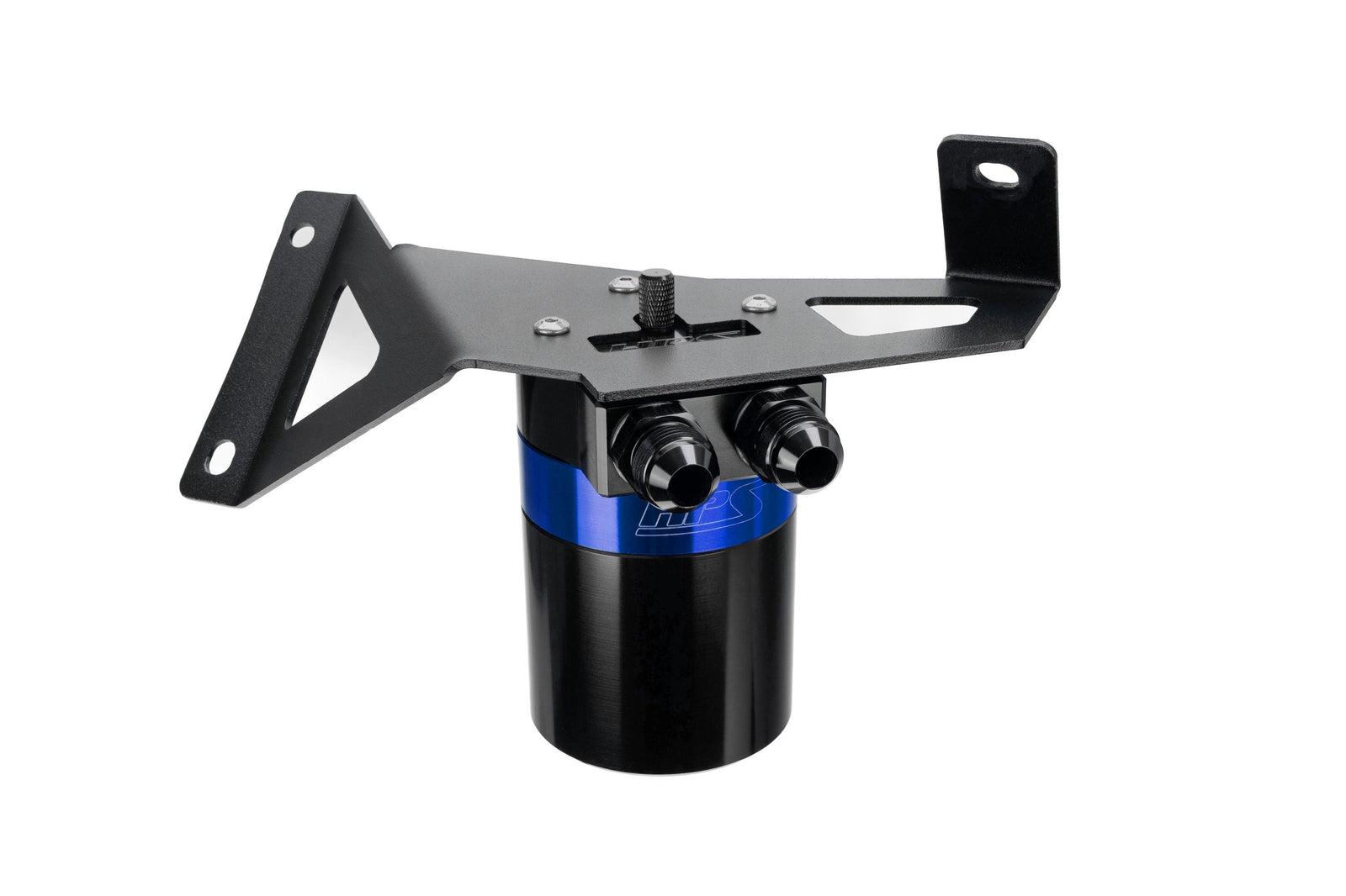 HPS-860-029BL HPS Blue Oil Catch Can Mount Bracket For 18+ Crosstrek 17+ Impreza 2.0L 2.5L