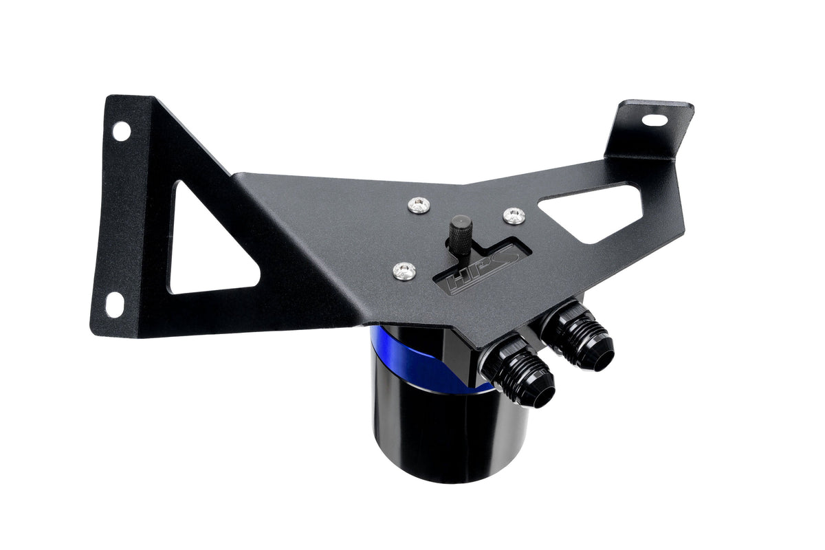 HPS-860-029BL HPS Blue Oil Catch Can Mount Bracket For 18+ Crosstrek 17+ Impreza 2.0L 2.5L