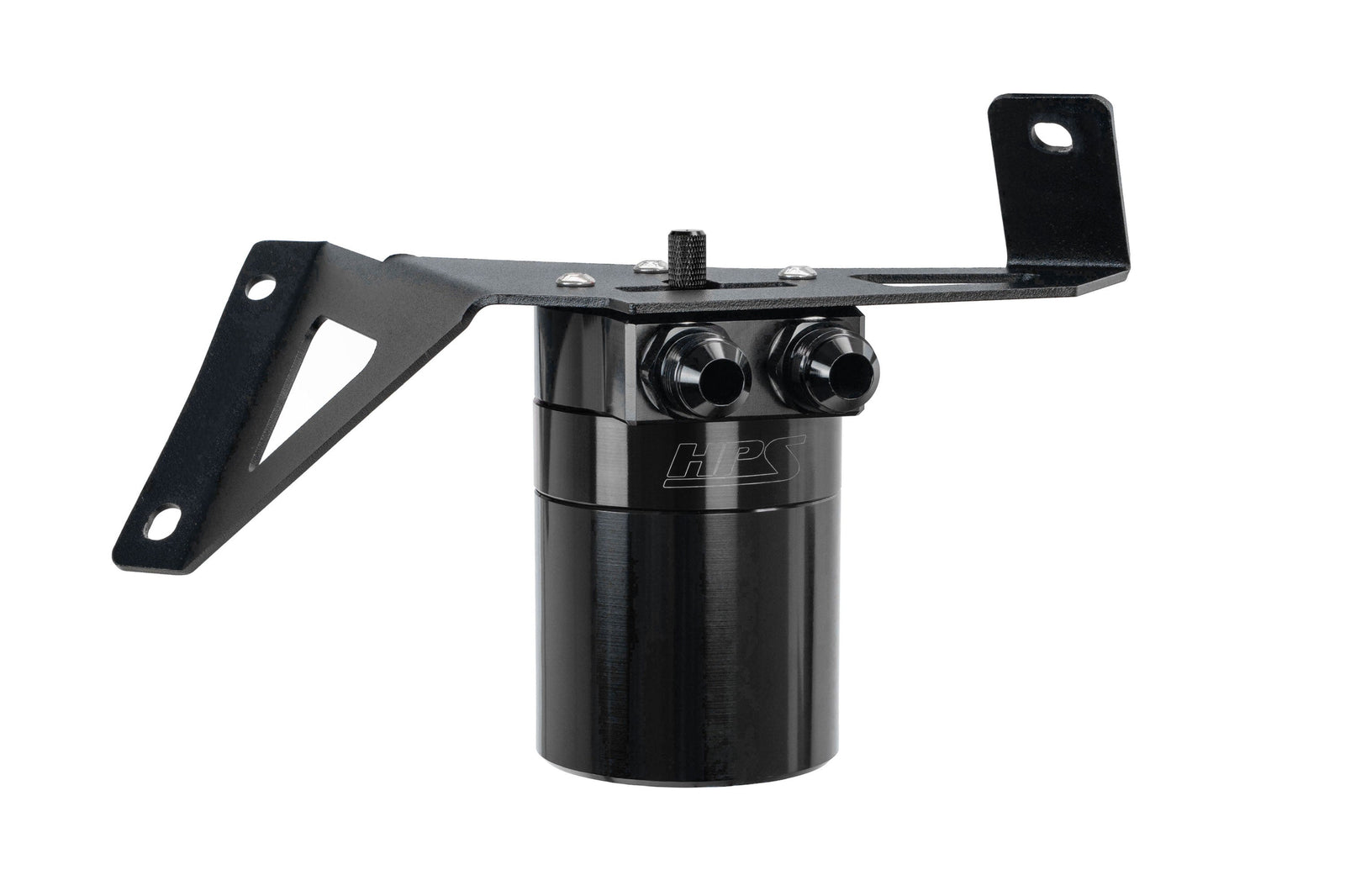 HPS-860-029WB HPS Black Oil Catch Can Mount Bracket For 18+ Crosstrek 17+ Impreza 2.0L 2.5L