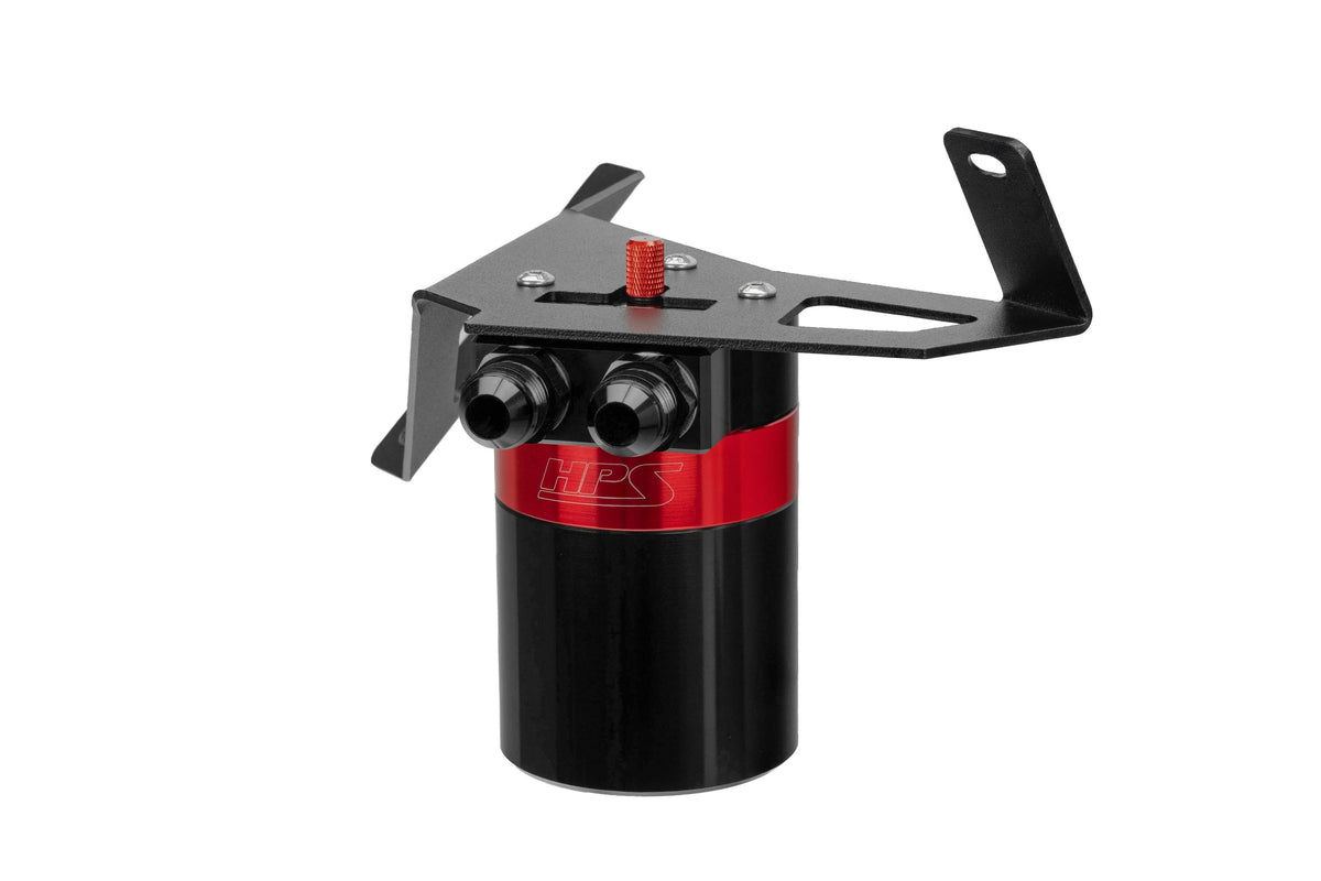HPS-860-029 HPS Red 147ML Oil Catch Can Mount Bracket For 18+ Crosstrek 17+ Impreza 2.0/2.5L