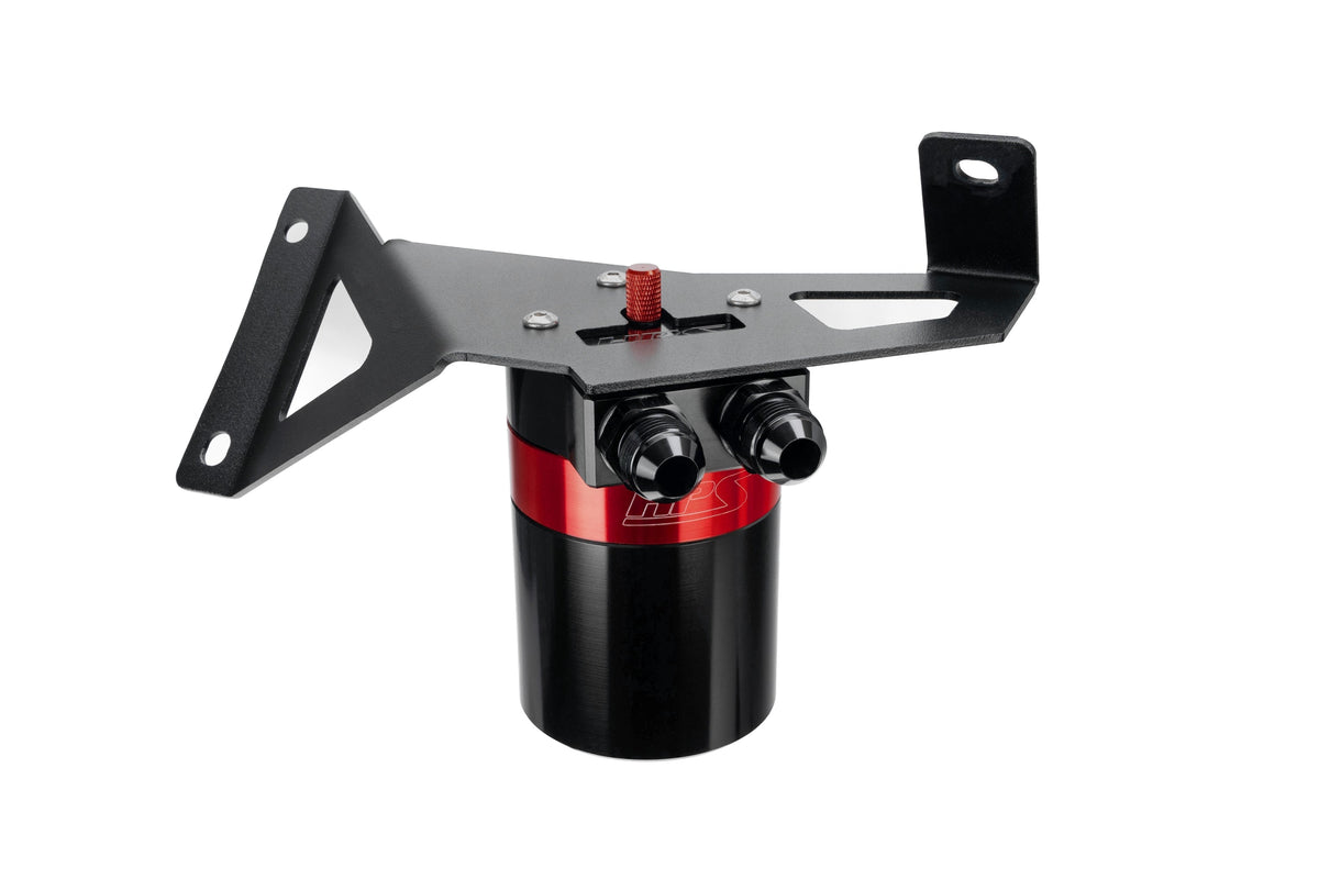 HPS-860-029 HPS Red 147ML Oil Catch Can Mount Bracket For 18+ Crosstrek 17+ Impreza 2.0/2.5L
