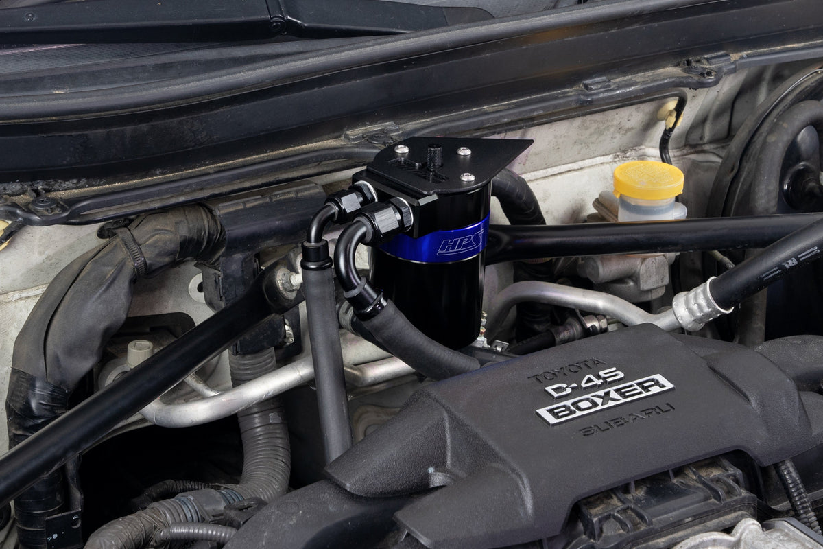 HPS-860-030BL HPS Black/Blue Catch Can+Mount Bracket For GEN1 13-20 FR-S/BRZ ZC6/Toyota 86 ZN6