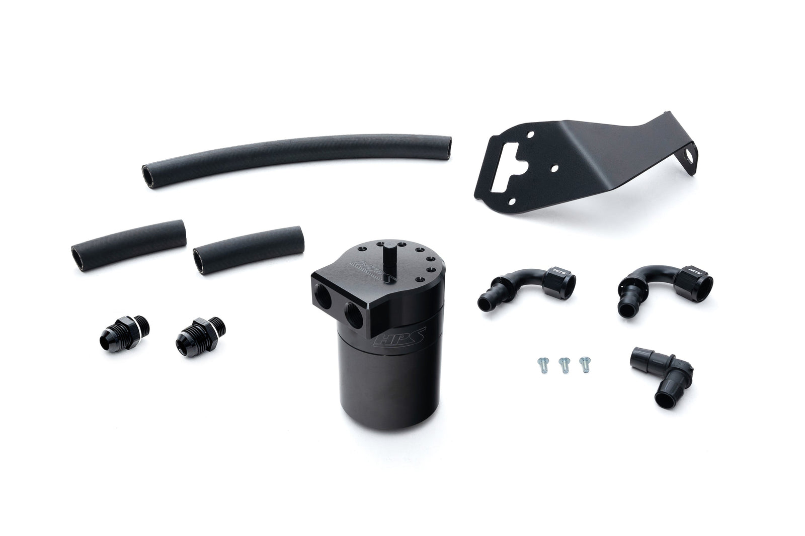 HPS-860-030WB HPS Black Catch Can+Mount Bracket For GEN1 13-20 FR-S/BRZ ZC6/Toyota 86 ZN6