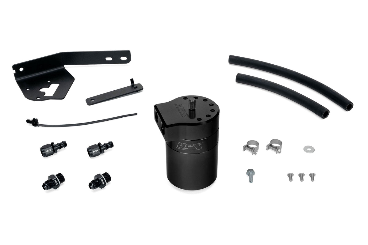 HPS-860-031WB HPS Black Oil Catch Can Mount Bracket For 23+ Integra / 22+ Civic 1.5L Turbo