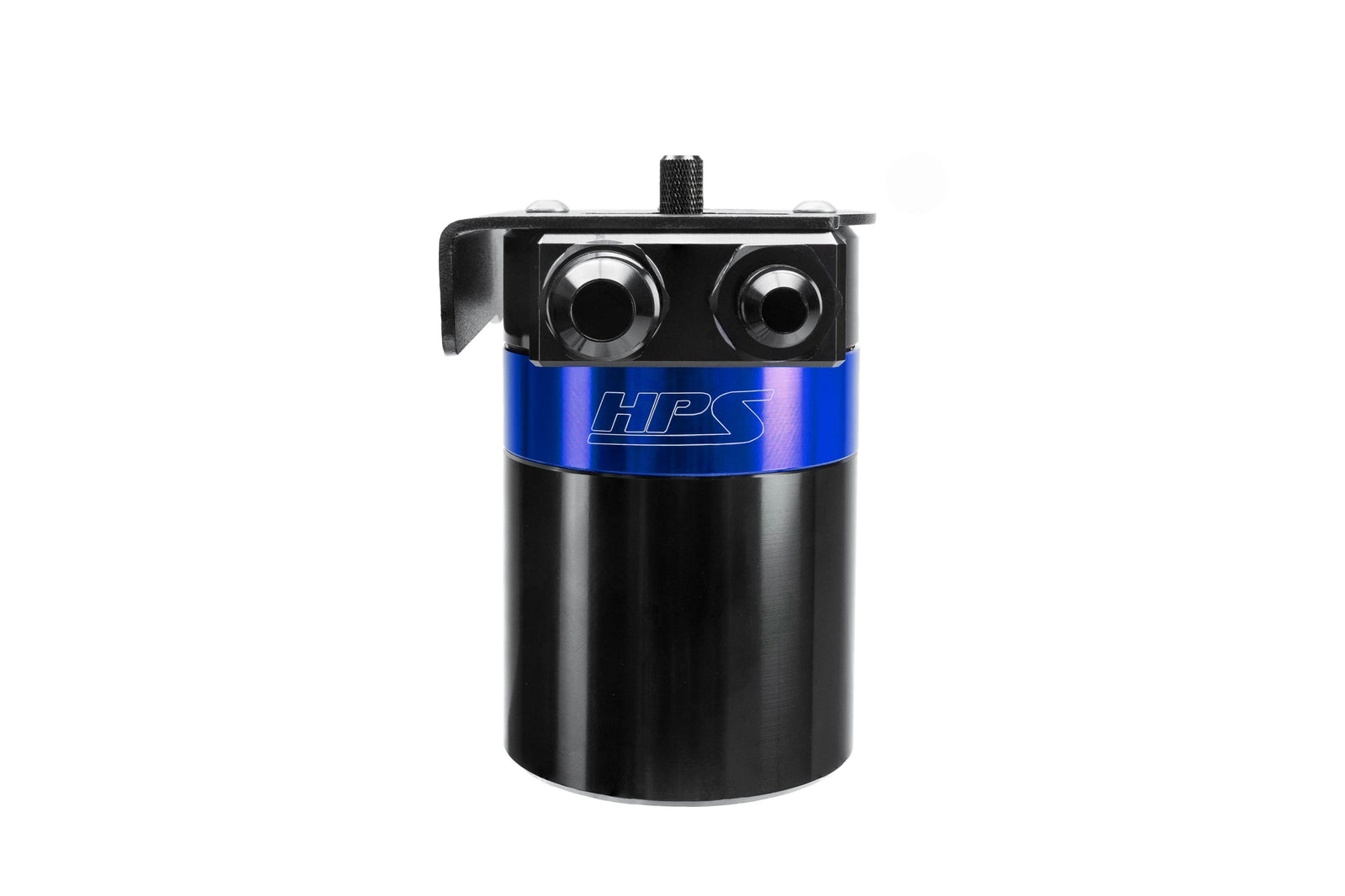 HPS-860-033BL HPS Blue Oil Catch Can Mount Bracket For 08-22 Sequoia 07-21 Tundra 4.6L 5.7L