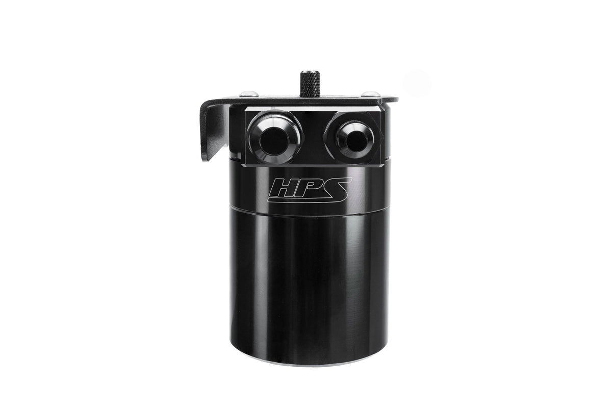 HPS-860-033WB HPS Black Oil Catch Can Mount Bracket For 08-22 Sequoia 07-21 Tundra 4.6L 5.7L