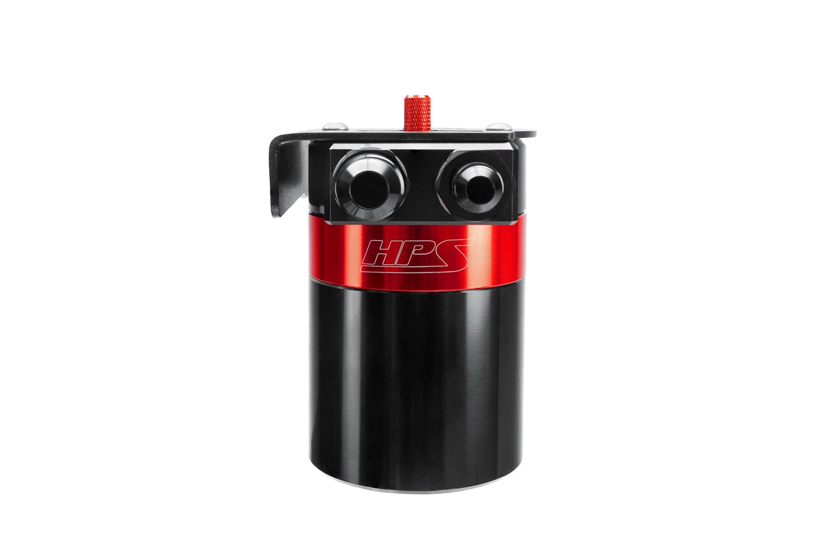 HPS-860-033 HPS Red Oil Catch Can Mount Bracket For 08-22 Sequoia 07-21 Tundra 4.6L 5.7L