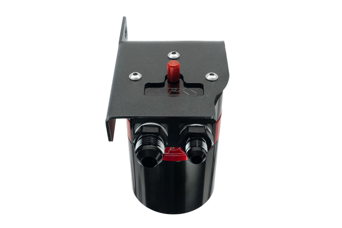 HPS-860-033 HPS Red Oil Catch Can Mount Bracket For 08-22 Sequoia 07-21 Tundra 4.6L 5.7L