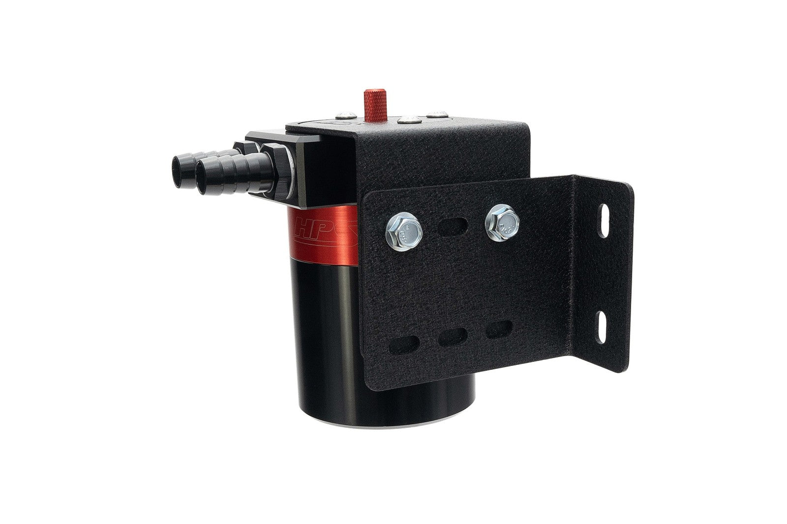 HPS Universal Aluminum Oil Catch Tank Kit (147ML)  Fit to 5/8" Barb Adapter