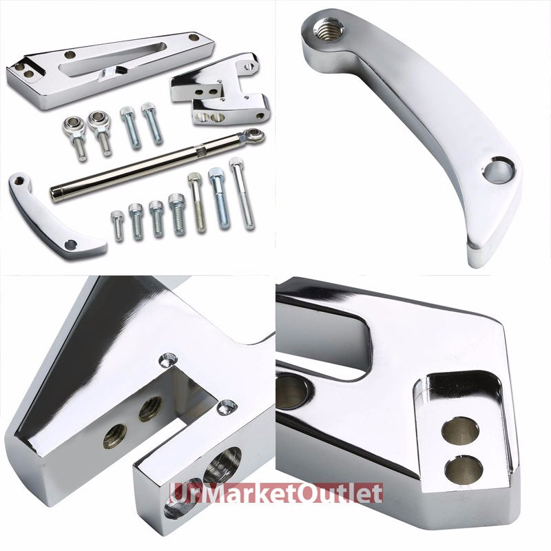 Aluminum Alternator Mounting Bracket For Gen2 Chevy Big Block Short Pump SWP BFC-ALTBRK-09