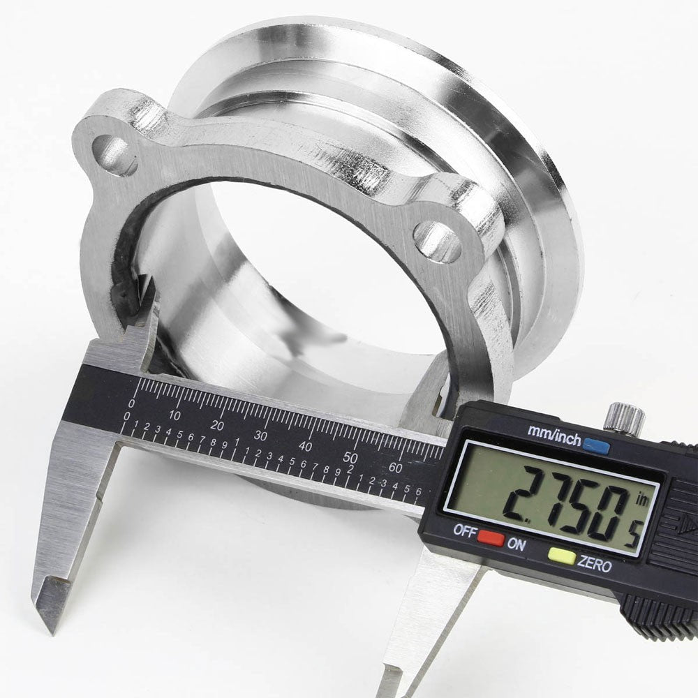 2.75" 4-Bolt Flange to 3.00" V-Band Pipe GT35/GT30 Turbo Exhaust Flange Adapter BFC-ADAPT-VB4B275