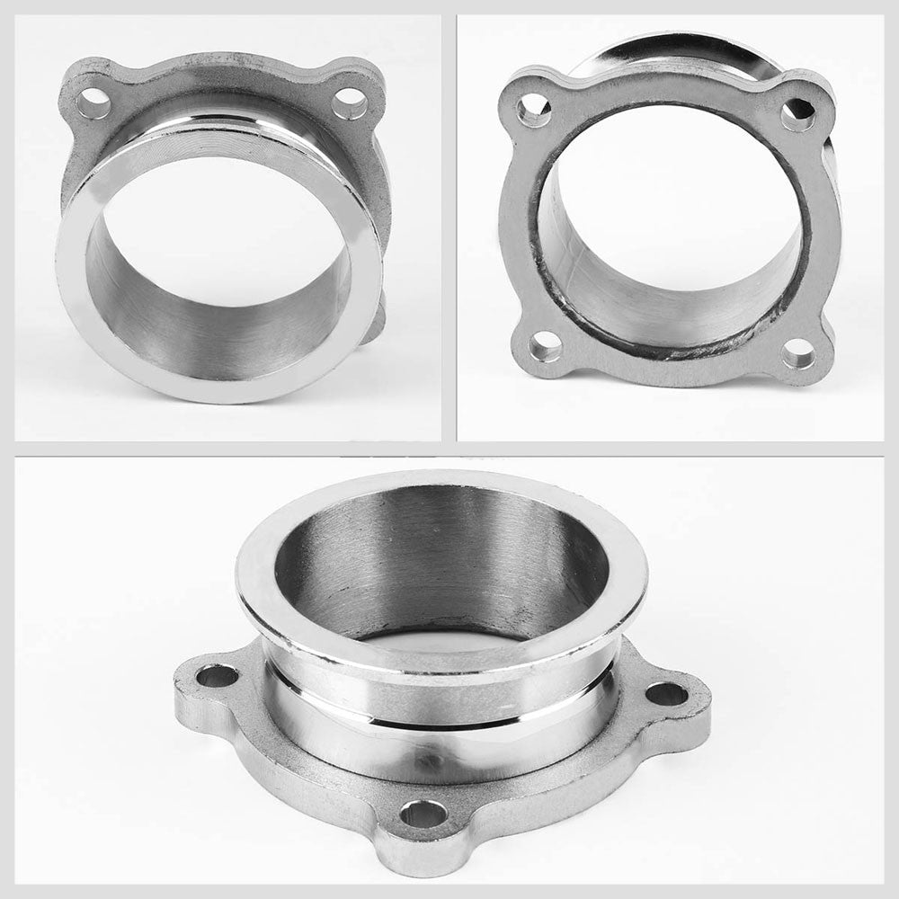3" 4-Bolt Flange to 3.00" V-Band Pipe GT35/GT30 Turbo Exhaust Flange Adapter BFC-ADAPT-VB4B3