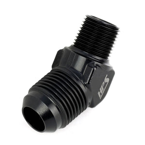 HPS AN823-8 AN Flare to NPT / Metric Adapter Fitting -8 to 3/8 NPT