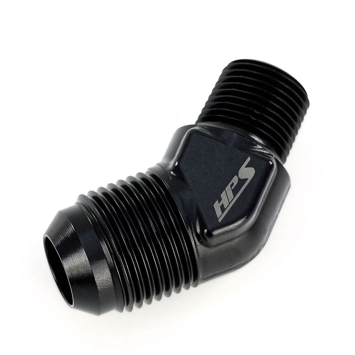 HPS AN823-8 AN Flare to NPT / Metric Adapter Fitting -8 to 3/8 NPT