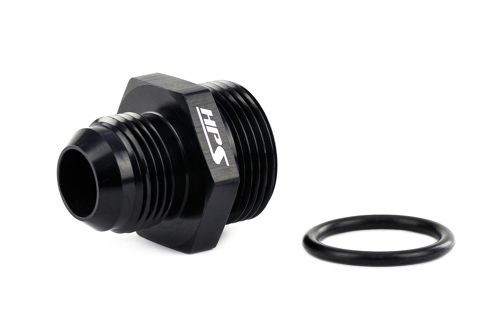 HPS-AN920-08-12 HPS AN Male To O-Ring Boss (ORB) Port Thread Male Adapter [AN -8 to -12 ORB]