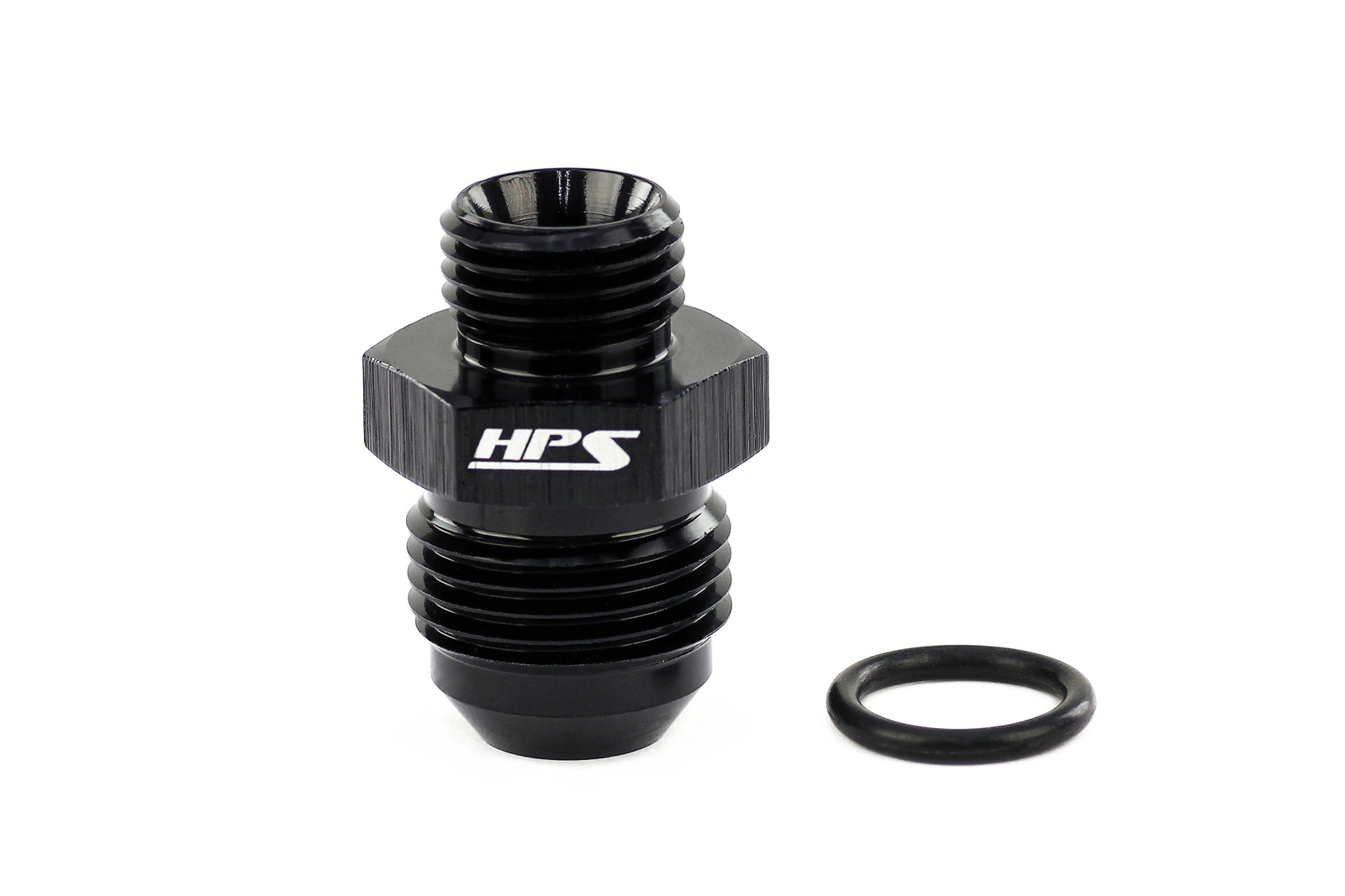 HPS-AN920-04-03 HPS AN Male To O-Ring Boss (ORB) Port Thread Male Adapter [AN -4 to -3 ORB]