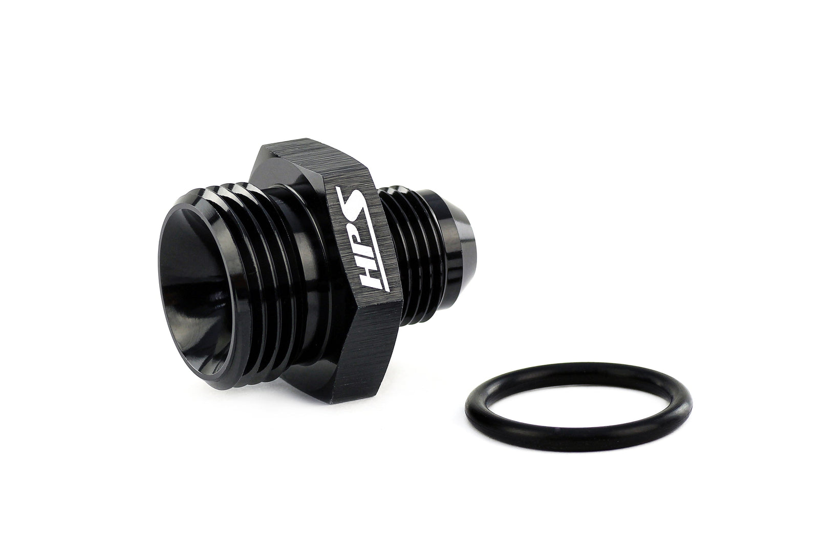 HPS-AN920-03-06 HPS AN Male To O-Ring Boss (ORB) Port Thread Male Adapter [AN -3 to -6 ORB]