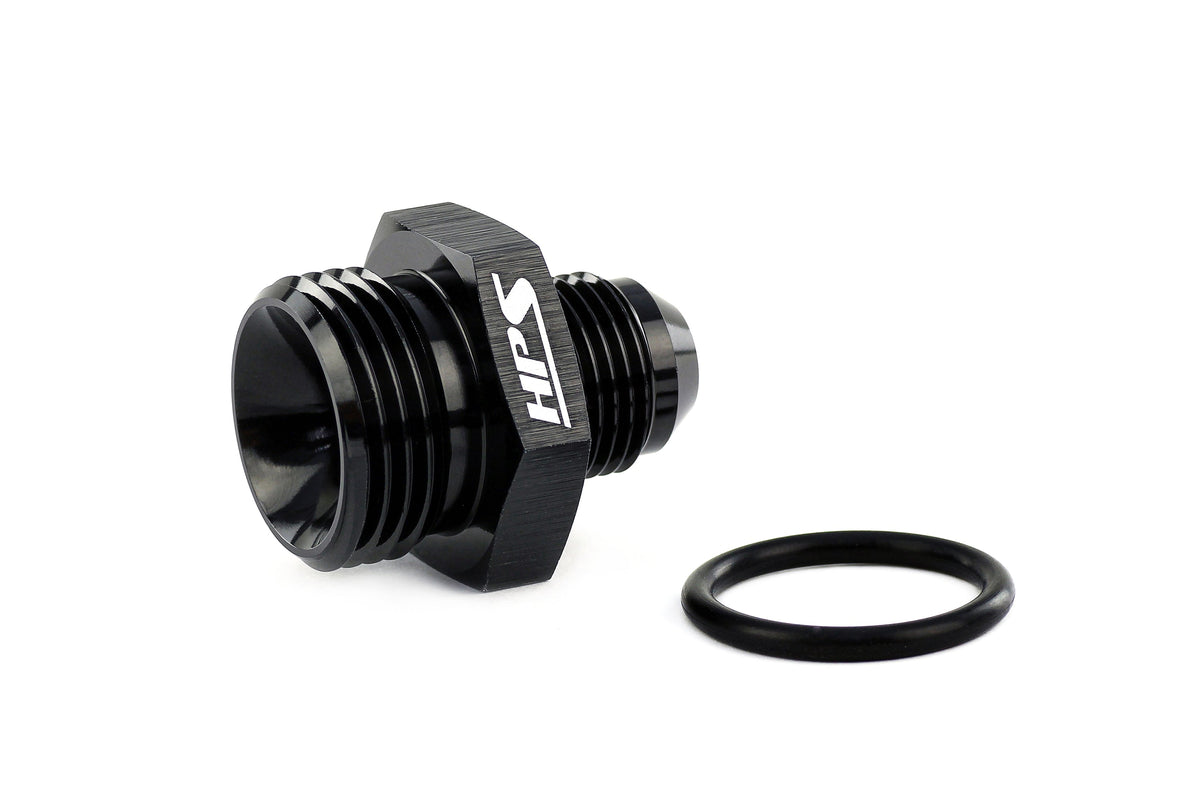 HPS-AN920-04-06 HPS AN Male To O-Ring Boss (ORB) Port Thread Male Adapter [AN -4 to -6 ORB]