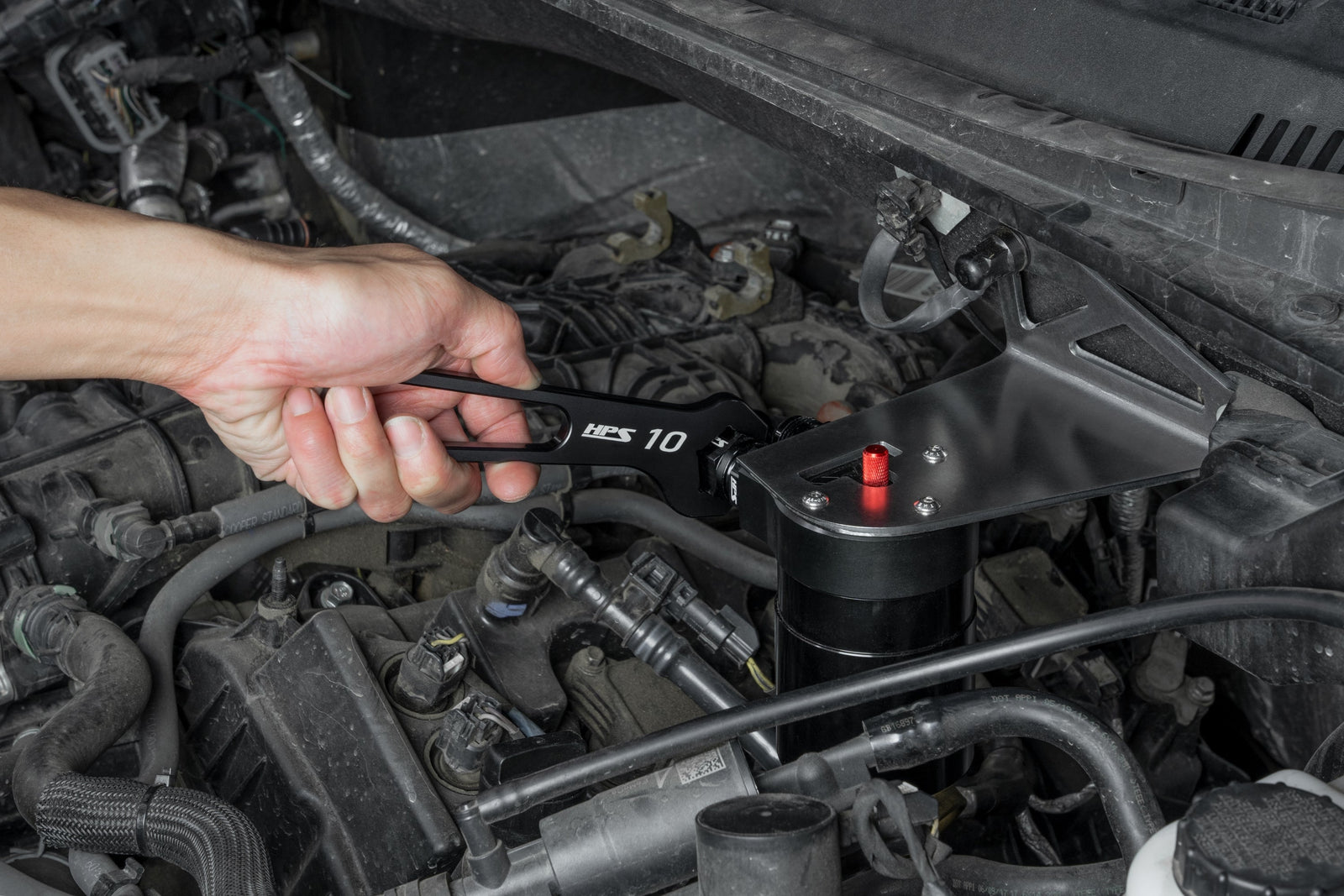 ANW316 HPS (Set of 7) Black Aluminum AN Hose Fitting Wrench Spanner [-3AN to -16AN]