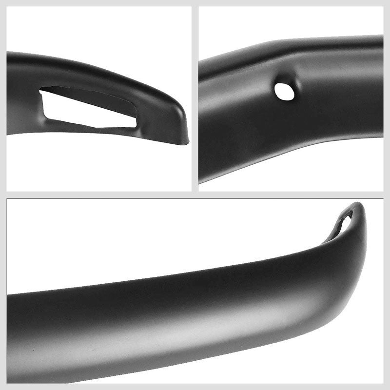 Bolt-On Front Bumper Lip Chin Wing Splitter Body Kit For 11-14 Dodge Charger