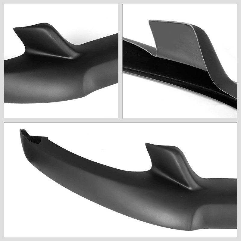 Outlaw Style Front Bumper Lip Chin Wing Splitter Body Kit For 15-17 Ford Mustang