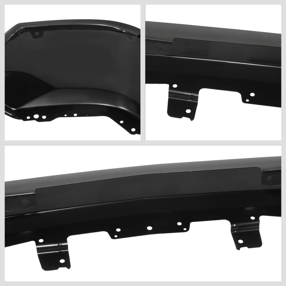 Black Front Bumper Face Bar [W/O Sensor/Fog Hole] For 16-19 Silverado 1500/LD