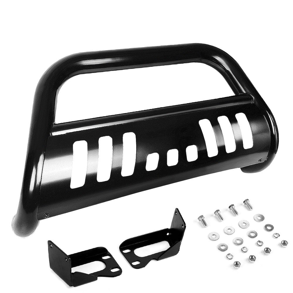 Black Bull Bar Bumper Grille Guard Skid Plate For Ford 05-07 F-Series Superduty
