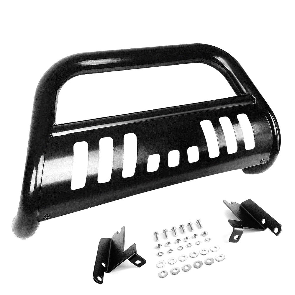 Black Bull Bar Bumper Grille Guard Skid Plate Kit For 05-11 Dodge Dakota Truck