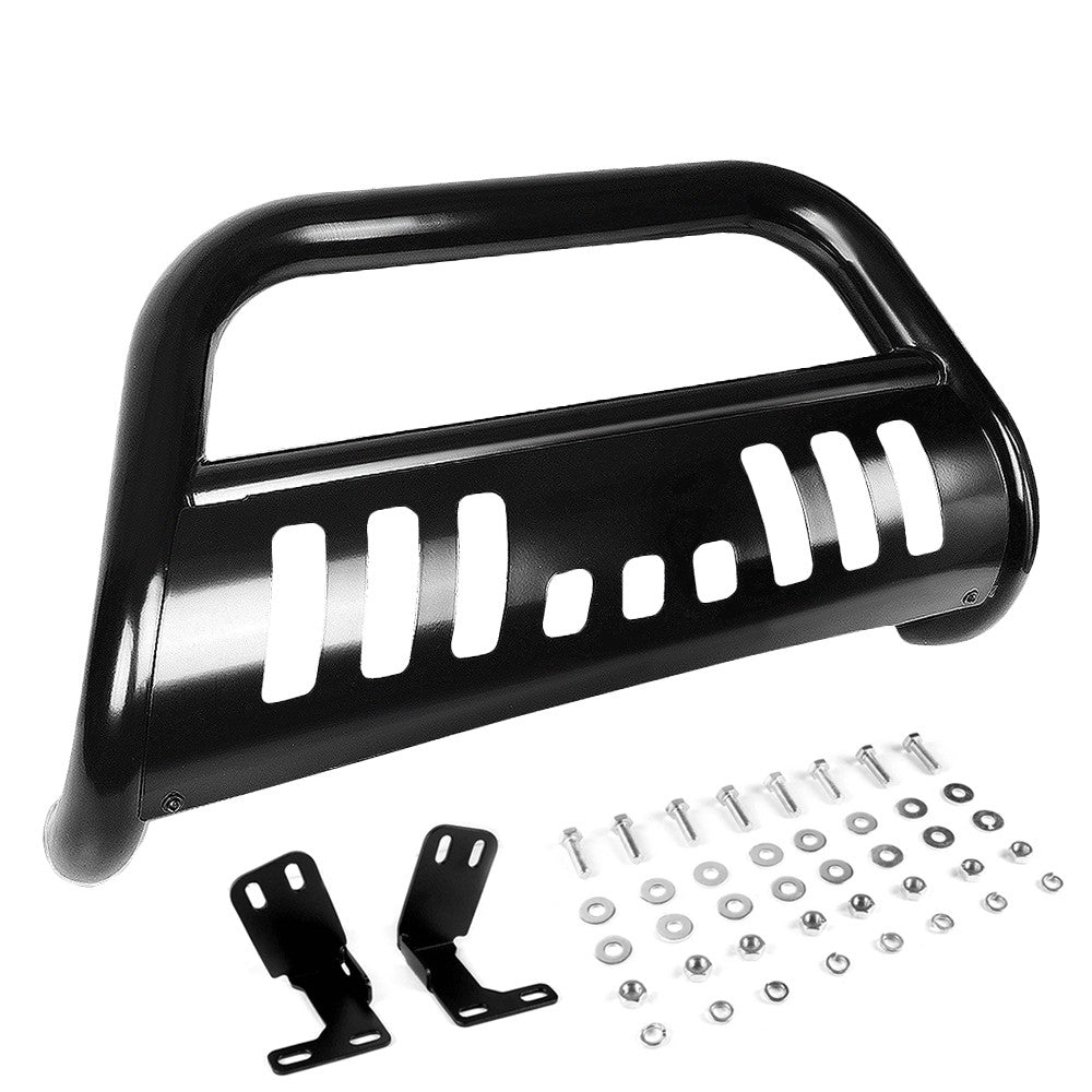 Black Bull Bar Bumper Grille Guard Skid Plate For 11-18 Ram 2500/3500 Truck