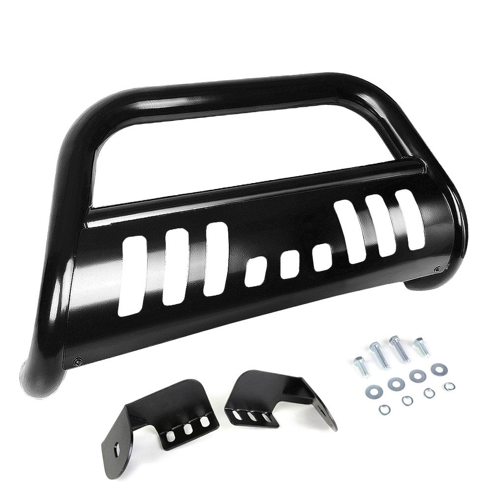 Black Bull Push Bar Bumper Grille Guard Skid Plate Kit For Toyota 00-06 Tundra