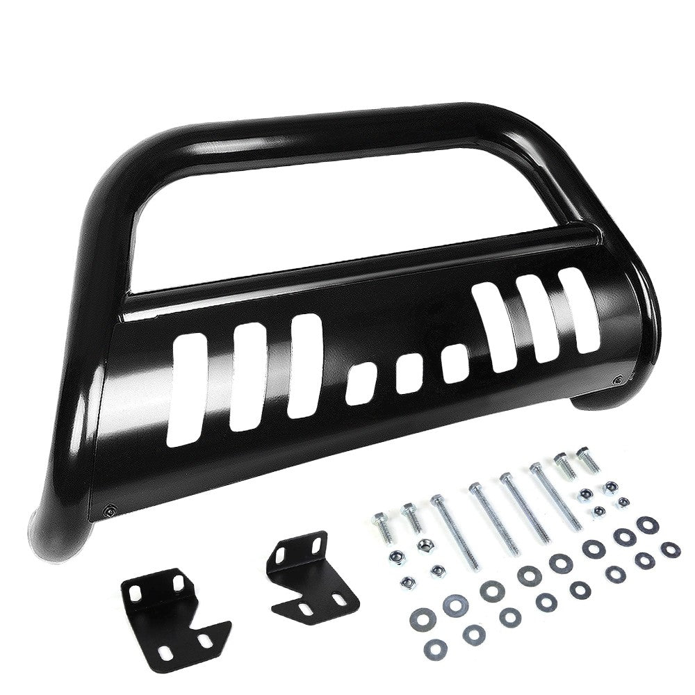 Black Bull Push Bar Bumper Grille Guard Skid Plate For Toyota 07-14 FJ Cruiser