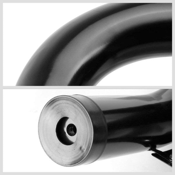 Black Bull Bar Bumper Grille Guard Skid Plate For 16-17 Toyota Tacoma Truck