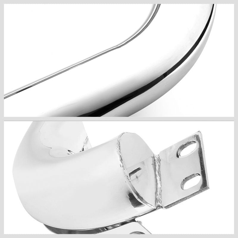 Chrome Bull Bar Bumper Grille Guard Skid Plate For 15-17 Chevrolet Colorado