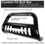 Black Bull Bar Bumper Grille Guard Skid Plate For 18+ Jeep Wrangler JL