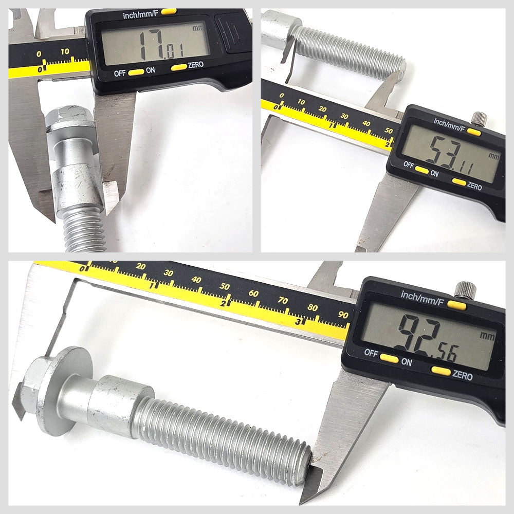 MR-CB-17 Megan 2X 17mm Adjustable Correction Camber Bolt Alignment Kit (Fonrt/Rear Wheel)