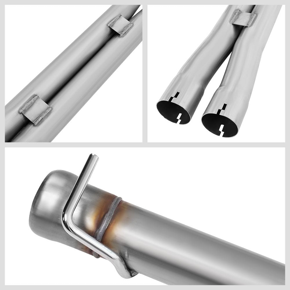 2.5" Tubing Axleback Exhaust System For 09-14 Dodge Challenger 5.7L 3rd Gen
