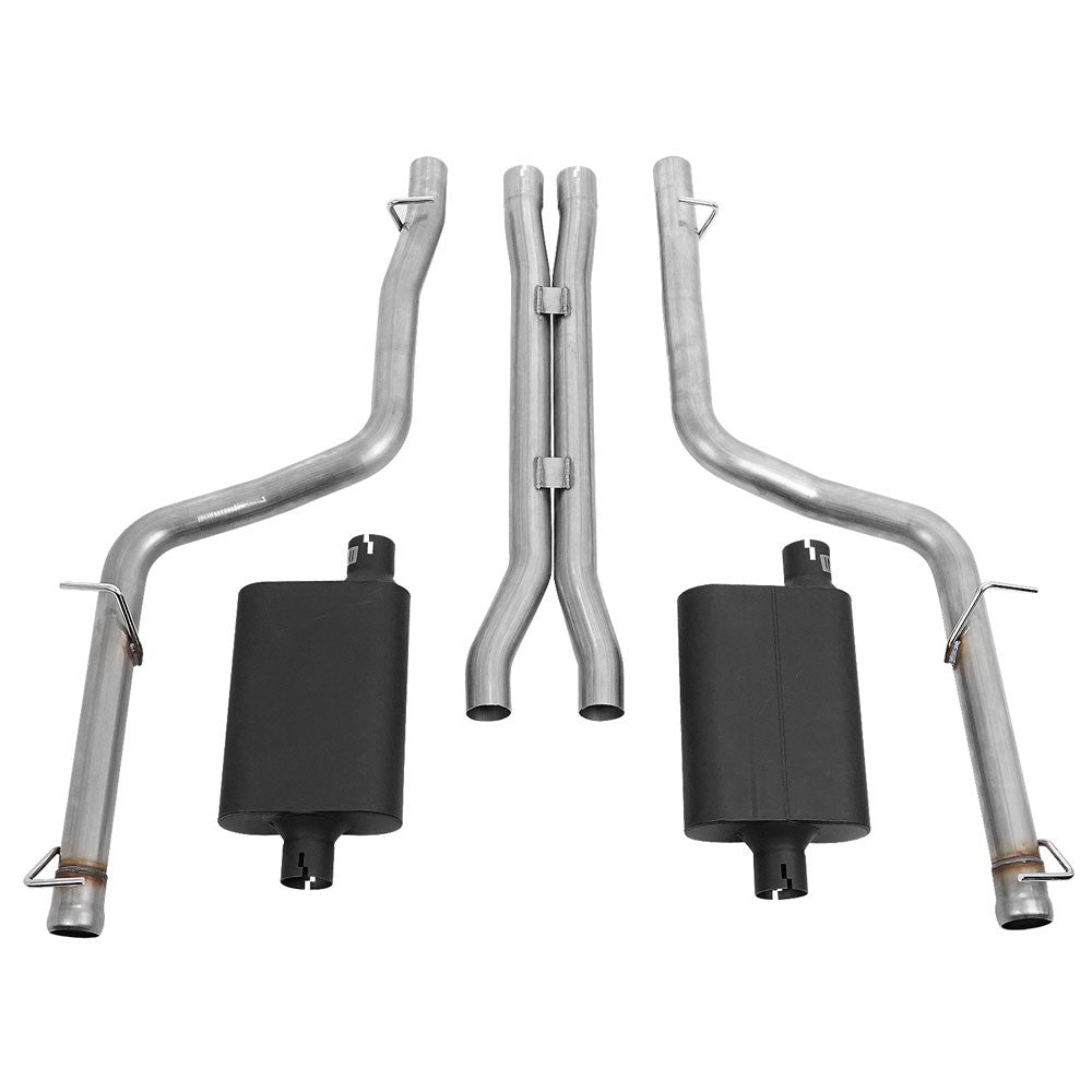 2.5" Tubing Axleback Exhaust System For 09-14 Dodge Challenger 5.7L 3rd Gen