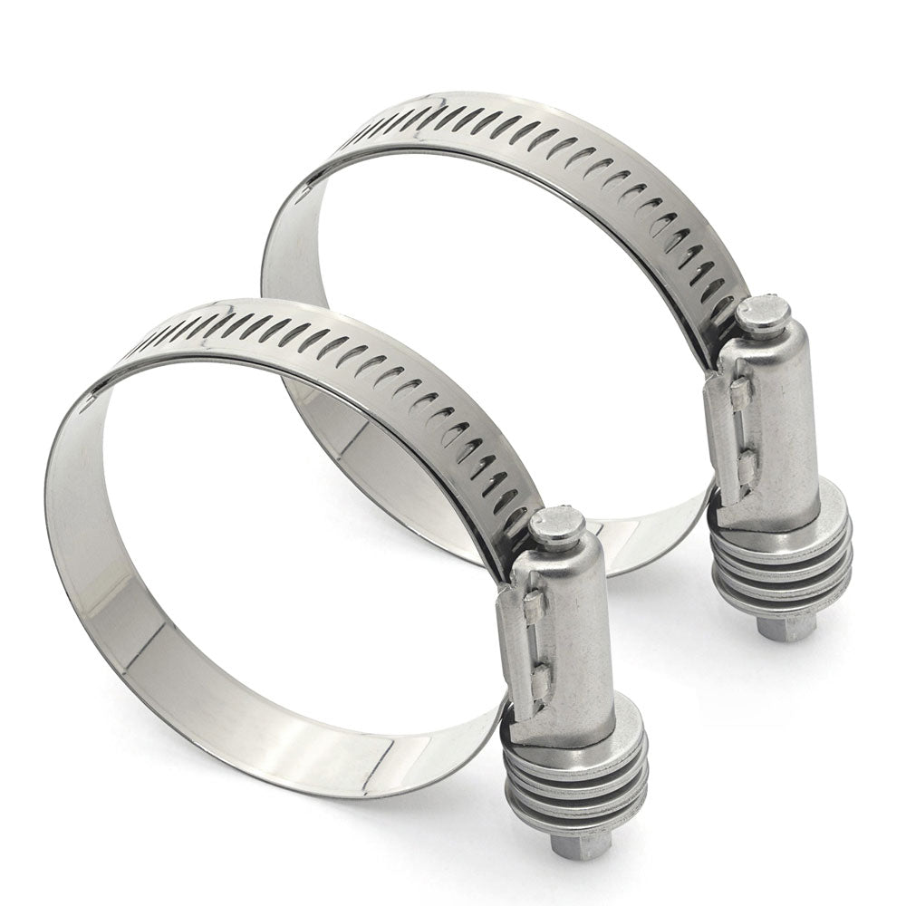2PC HPS Stainless Steel Constant Tension Hose Clamp 15.8mm band width