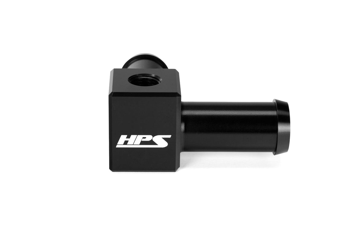 CTSA90-062 HPS Universal Aluminum 90 Degree Sensor Adapter w/ 5/8" connectors 1/8" NPT Port