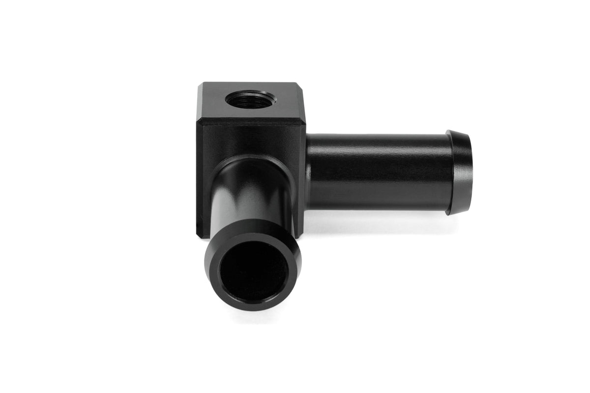 CTSA90-062 HPS Universal Aluminum 90 Degree Sensor Adapter w/ 5/8" connectors 1/8" NPT Port
