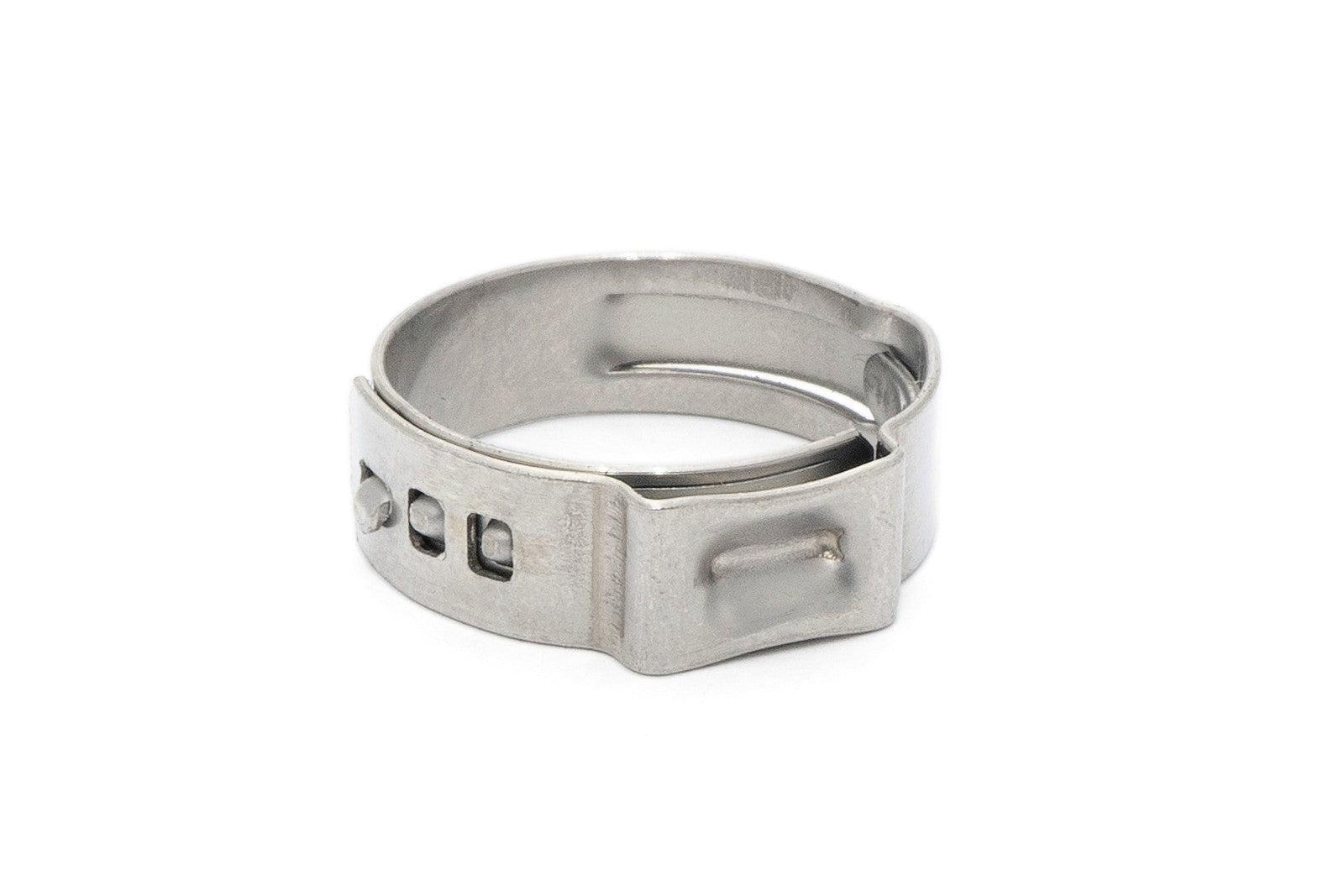 10X HPS 304 Stainless Steel Ear Hose Clamps Effective Range: 23.3mm - 26.5mm