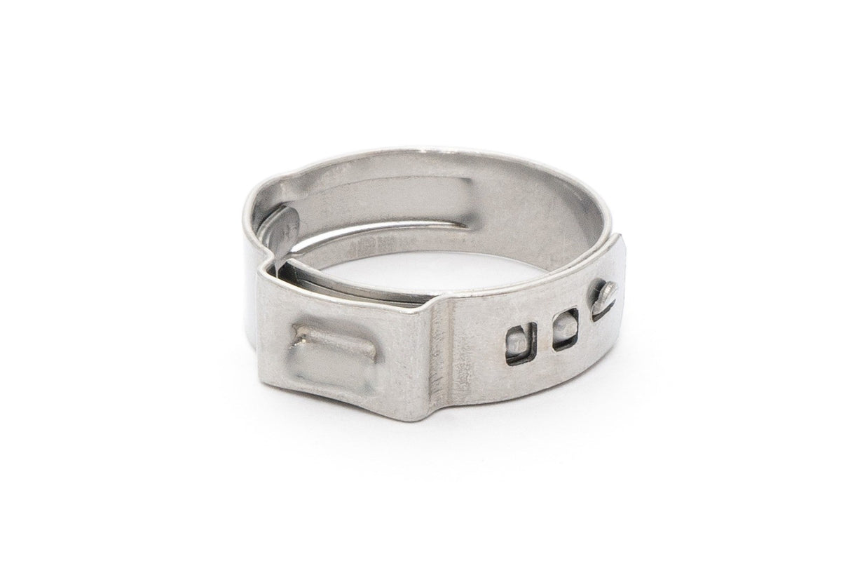 100X EC-0070x100 HPS 304 Stainless Steel Ear Hose Clamps Range: 5.8mm - 7.0mm HPS-EC-0070x100