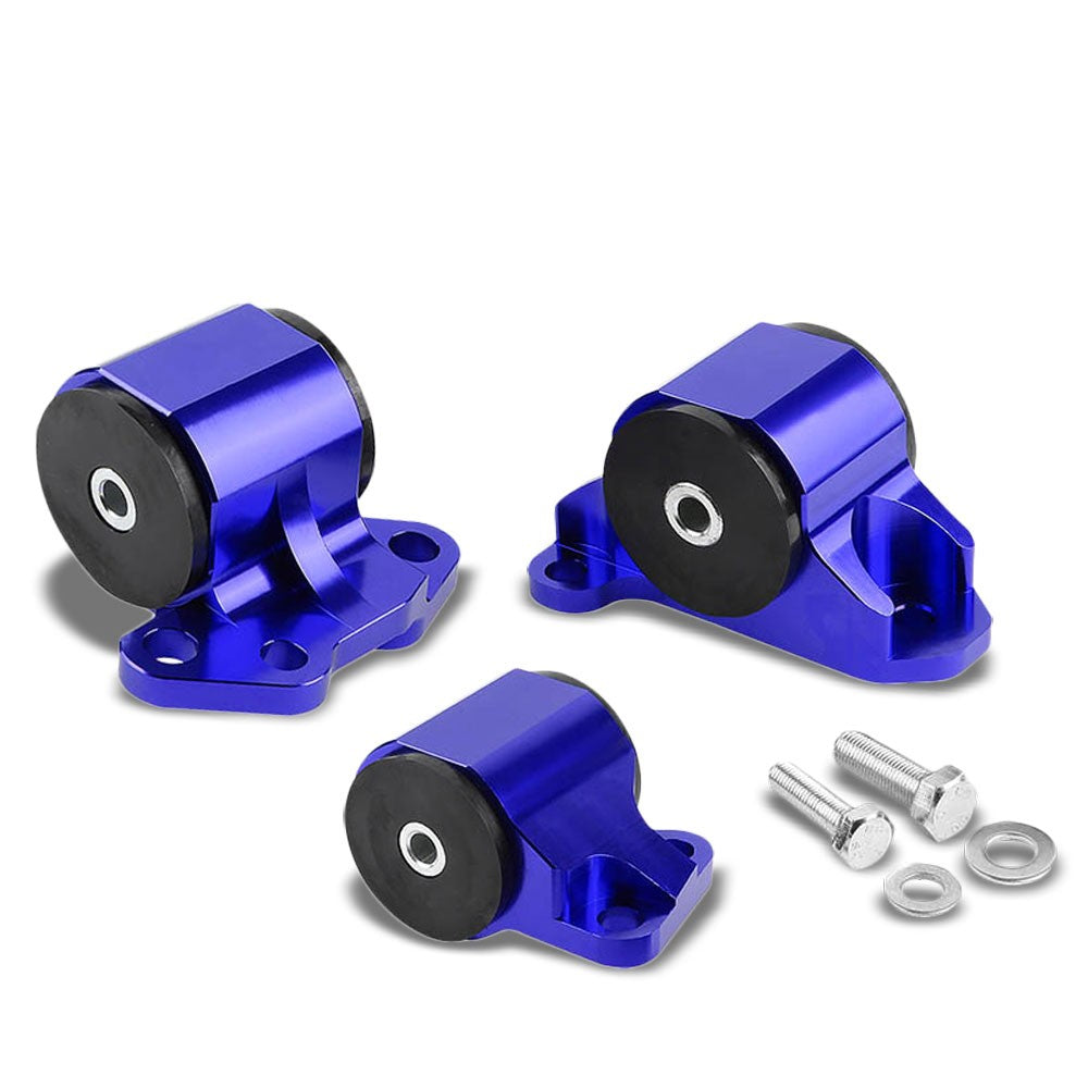 T-6061 Aluminum Black Front Engine Mount For 92-95 Civic/94-01 Integra